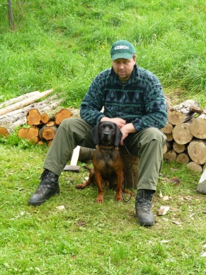 Luboš a pes Hrošik