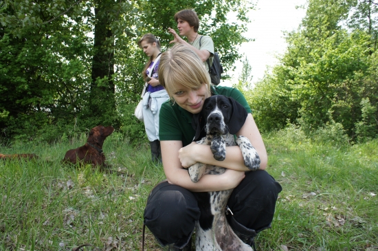 ...panička s miláčikom...:-)