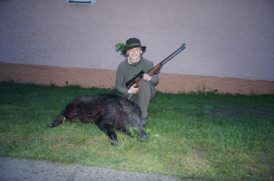 ...keď sa šťastie unaví...a sv. Hubert dopraje...:-)