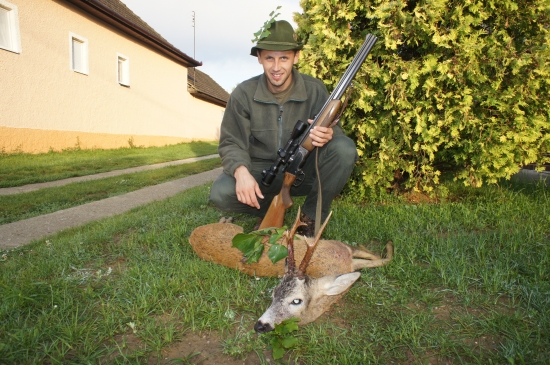 ...tomu kto ráno vstane, sv. Hubert dopraje :-)!