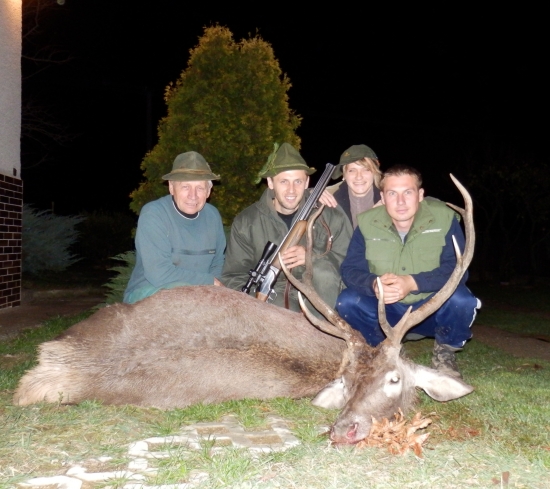 ...v deň sv. Huberta sadlo šťastie na Petra...:-)!