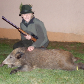 ...malý poľovníček...malý diviačik...:-)!