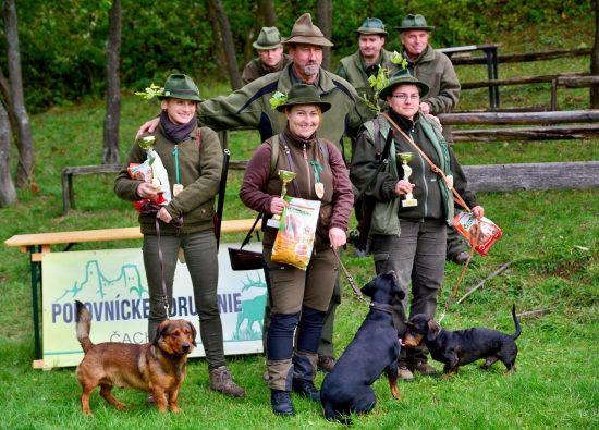 ...farbiarske skúšky duričov, Čachtice 2017...