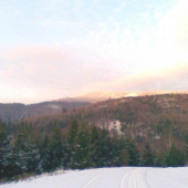 Zasnežená Hekerová