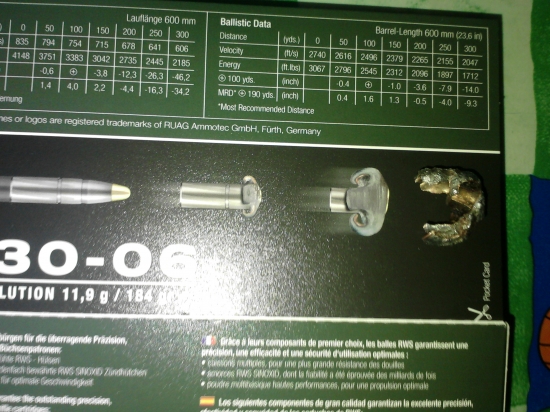 RWS EVO-evolution 11,9g=30-06