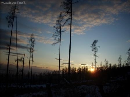 západ slnka