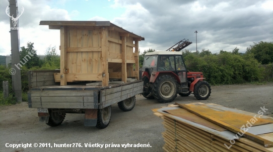 vývoz nového krmelca 3,5 x 2,10 x 2 m