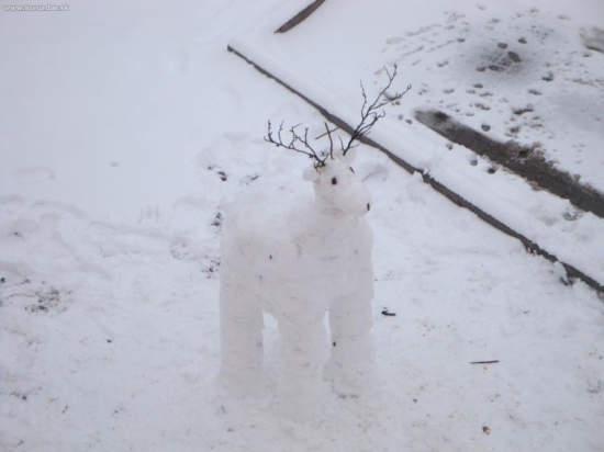 sv.Hubert, dnes postavený