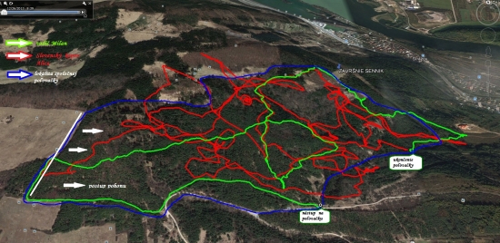 GARMIN ASTRO 320  + DC 50   navigácia v praxi