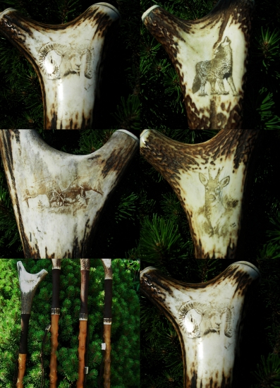 Poľovnícke palice.