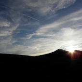 zapadajuce slnko na fotolove