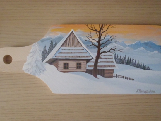 Drevený Lopárik Zima 1