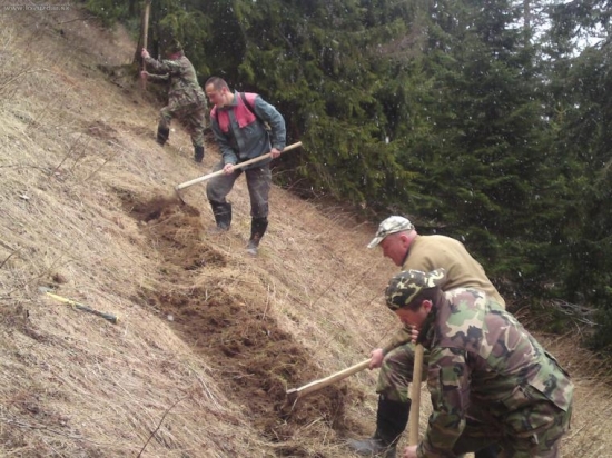 Brigada dnes na polovnickom chodniku