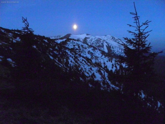 svítanie na Prašivej