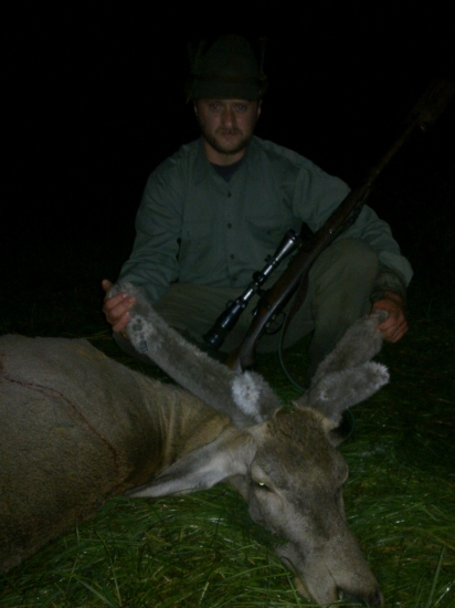 Kamarádův včerejší jelen