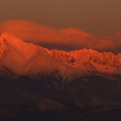 dnešný západ slnka