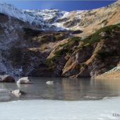 zamrznuté Račkovo pleso