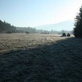 Východ slnka v novembri