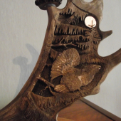 Hlucháň na lopate.