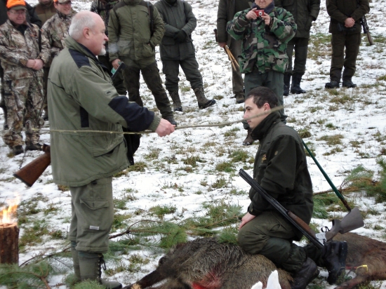 Moje pasovanie za lovca diviačej zveri