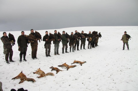 Lovy s orlami - výlož 2. dňa