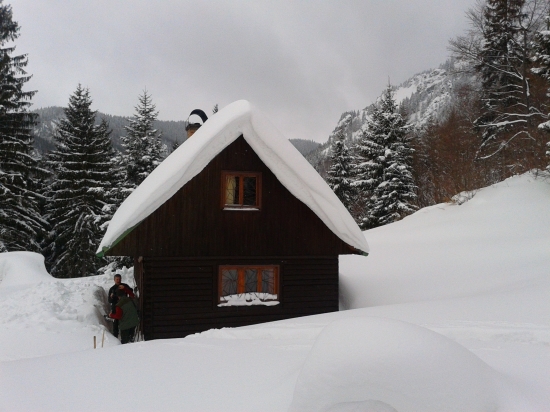 poľovnícka chata na Žimerovej pod Chočom