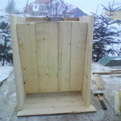 nasipnik pred dokoncenim