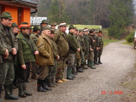 Nástup na duričské skúšky.