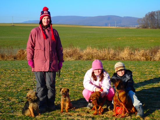Spoločná vychádzka s celou bandou