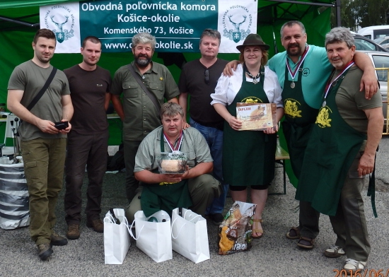 NITRA 2016 - 2.miesto vo varení gulášu o Pohár prezidenta SPK