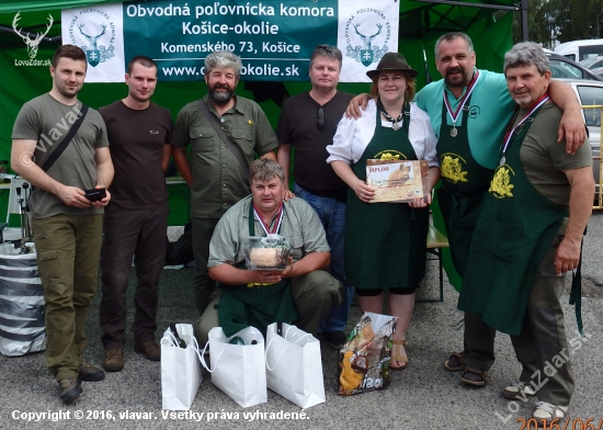 NITRA 2016 - 2.miesto vo varení gulášu o Pohár prezidenta SPK