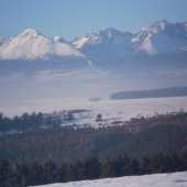 Hôrka vyhlad na Vysoke Tatry