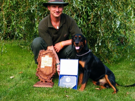 Albi Spod Vinohrádků - Vítěz Barvářských zkoušek honičů