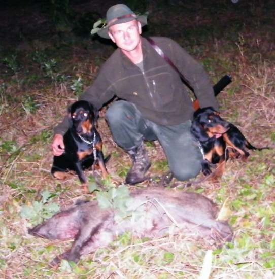 4.dosled divočáka mojí Leny, tentokrát i se synátorem