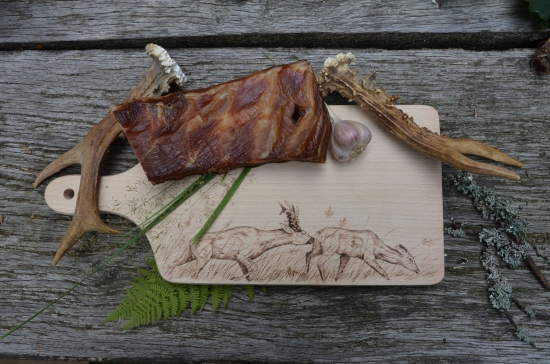 Slaninka s príchuťou srnčej ruje