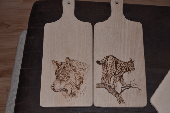 lopariky - pyrografia