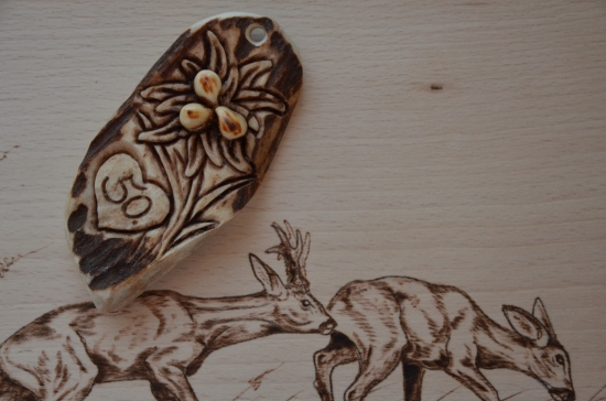 prívesok - horský motív