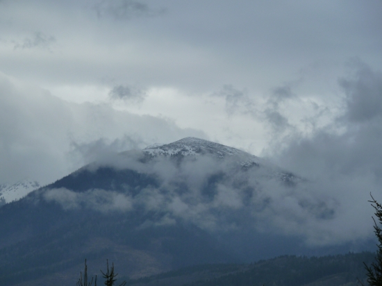 N.Tatry juh gapel ked je hmla,mraky,vietor.