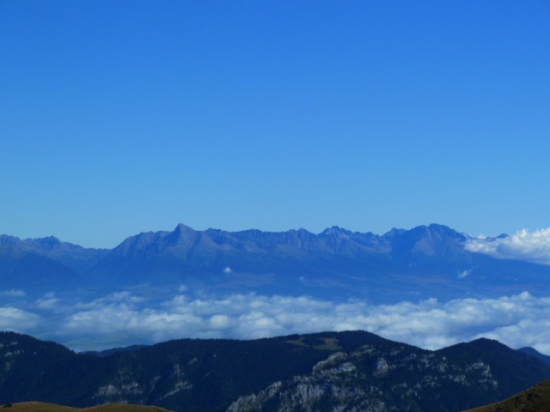 V.Tatry fotene z Dumbiera.