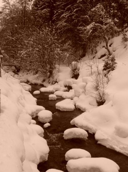 zasnezena Bystrianka.