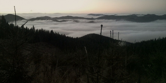 Večerná panoráma.