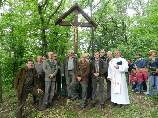 Vysvätenie kríža na Železnom vrchu