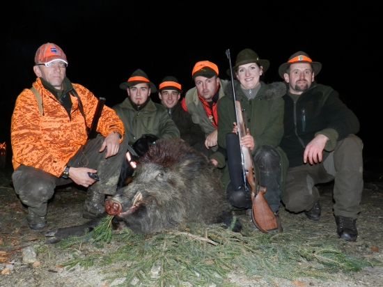 Vydarená poľovačka...