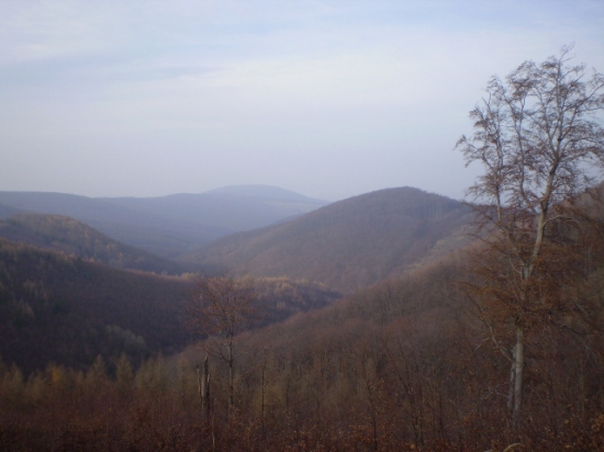 Krajná dolina v neskorej jeseni