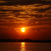 Tak vyzerá západ slnka v Zitnom Ostrove