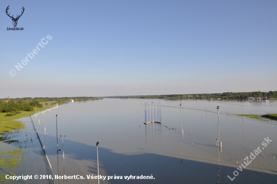 Vodné Dielo Gabčíkovo-Ked tu je velká voda