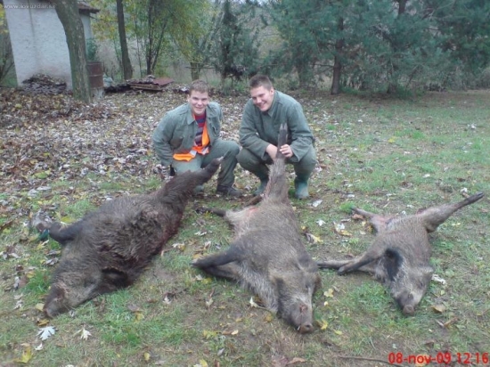keď sú dobrý honci,tak je aj dobrý úlovok