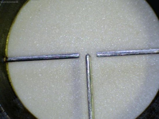 Vyrobená zámerná osnova.