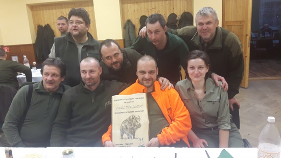 Spoločná poľovačka Jablonka-Polianka 16.12.2017