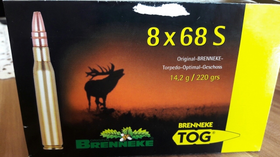 8x68s Brenneke Tog